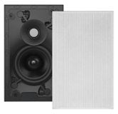 Sonance - VX46 RECTANGLE SINGLE SPEAKER - Visual Experience Series 4" 2-Way In Ceiling Speaker (Each) - Paintable White