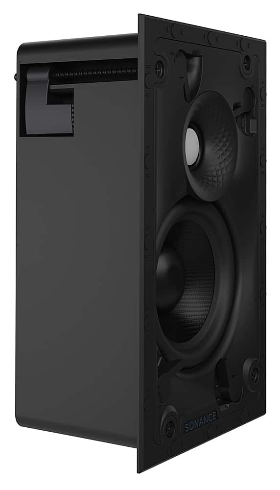 Sonance - VX46 RECTANGLE SINGLE SPEAKER - Visual Experience Series 4" 2-Way In Ceiling Speaker (Each) - Paintable White