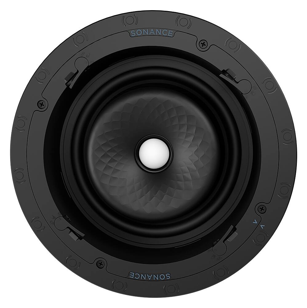 Sonance - VX86R SINGLE SPEAKER - Visual Experience Series 8" 2-Way In Ceiling Speaker (Each) - Paintable White