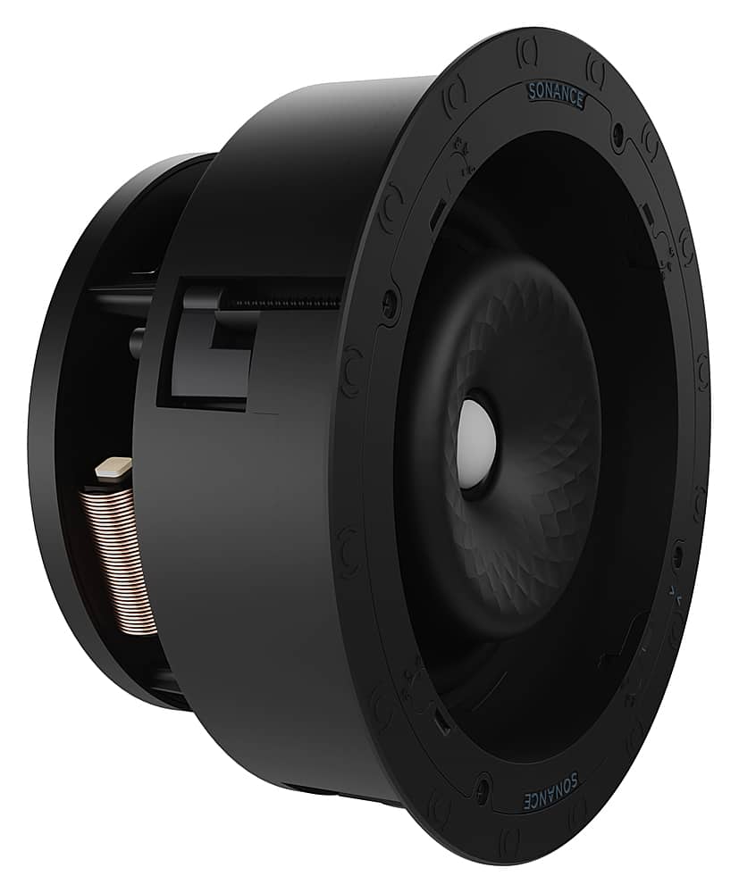 Sonance - VX86R SINGLE SPEAKER - Visual Experience Series 8" 2-Way In Ceiling Speaker (Each) - Paintable White