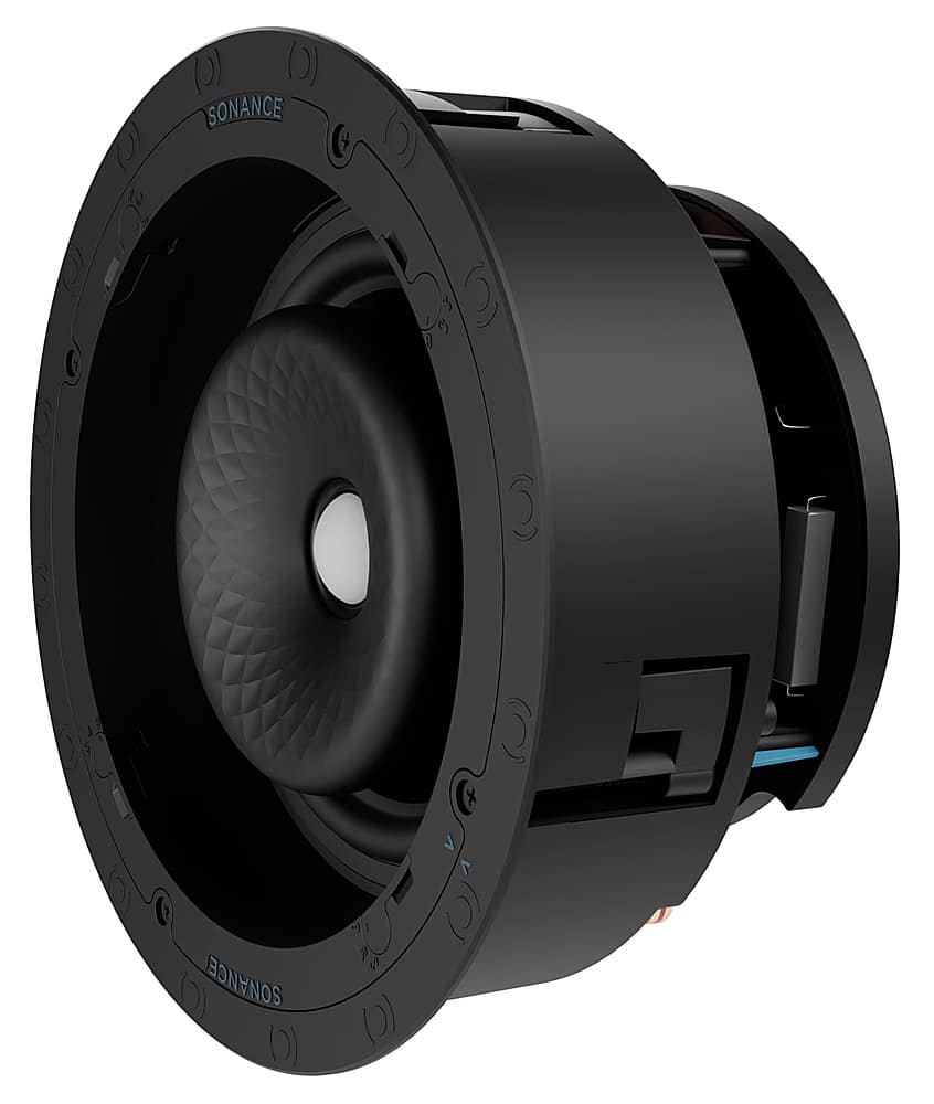 Sonance - VX86R SINGLE SPEAKER - Visual Experience Series 8" 2-Way In Ceiling Speaker (Each) - Paintable White