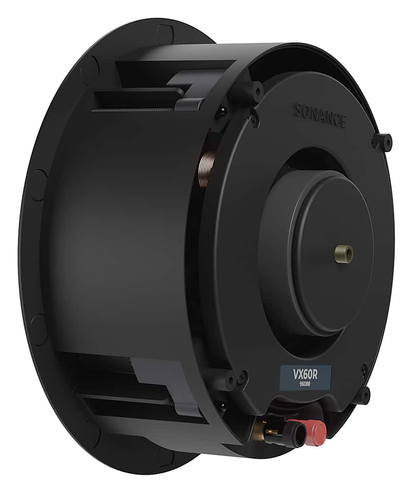 Sonance - VX60R SINGLE SPEAKER - Visual Experience Series 6" 2-Way In Ceiling Speaker (Each) - Paintable White