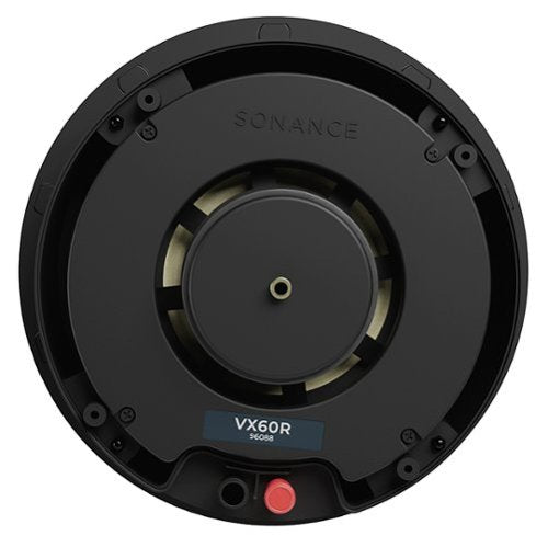 Sonance - VX60R SINGLE SPEAKER - Visual Experience Series 6" 2-Way In Ceiling Speaker (Each) - Paintable White