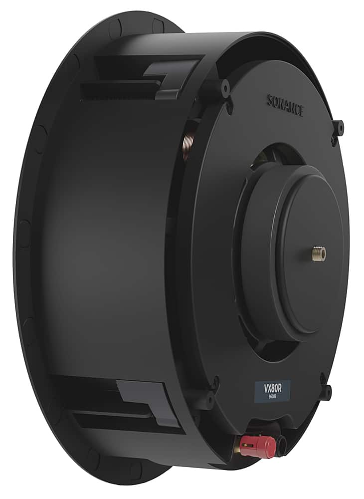 Sonance - VX80R SINGLE SPEAKER - Visual Experience Series 8" 2-Way In Ceiling Speaker (Each) - Paintable White