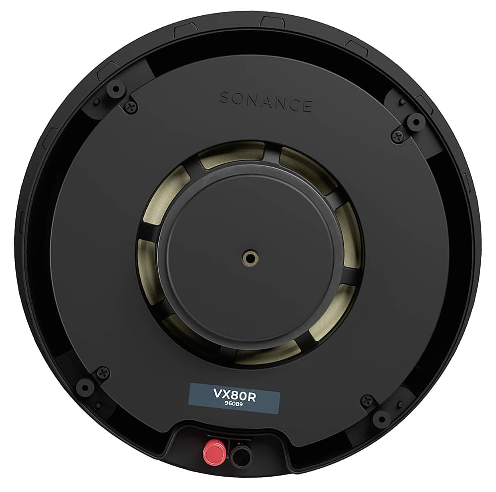 Sonance - VX80R SINGLE SPEAKER - Visual Experience Series 8" 2-Way In Ceiling Speaker (Each) - Paintable White