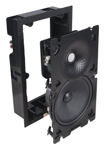 Sonance - VX86 RECTANGLE SINGLE SPEAKER - Visual Experience Series 8" 2-Way In Wall Speaker (Each) - Paintable White