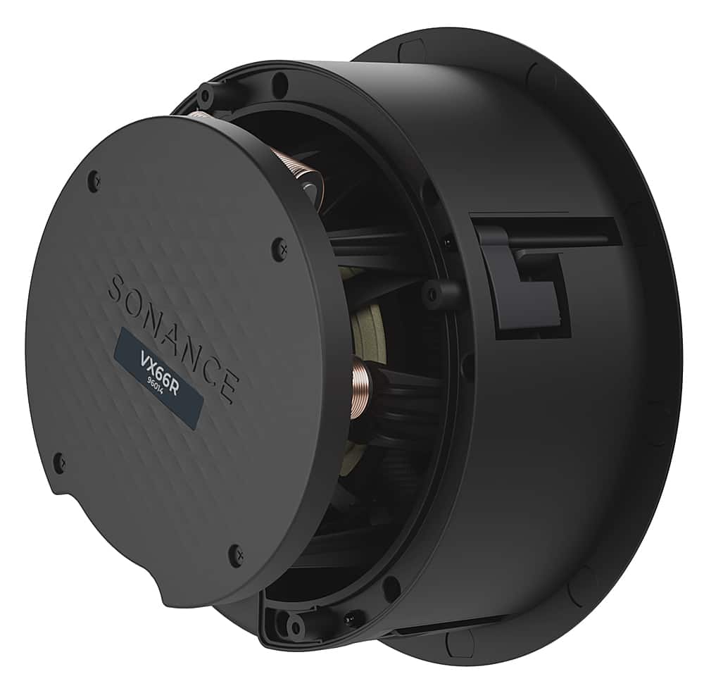 Sonance - VX66R SINGLE SPEAKER - Visual Experience Series 6" 2-Way In Ceiling Speaker (Each) - Paintable White