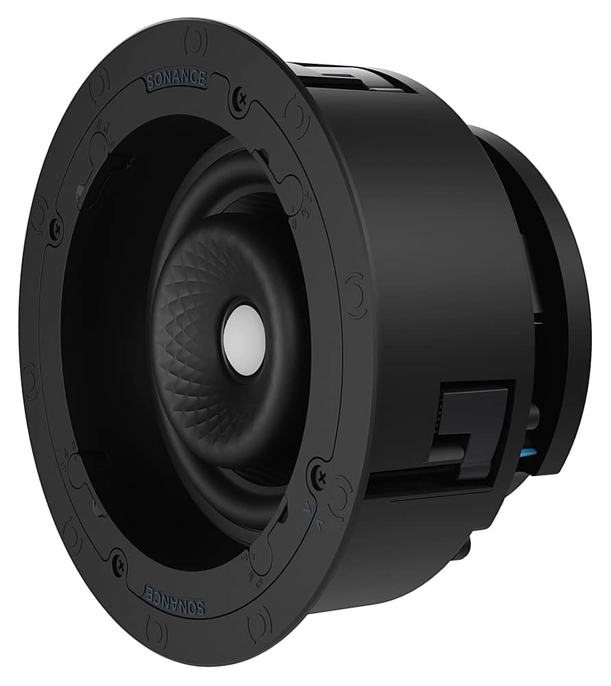 Sonance - VX66R SINGLE SPEAKER - Visual Experience Series 6" 2-Way In Ceiling Speaker (Each) - Paintable White