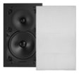 Sonance - VX82 RECTANGLE SINGLE SPEAKER - Visual Experience Series 8" 2-Way In Wall Speaker (Each) - Paintable White