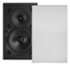 Sonance - VX82 RECTANGLE SINGLE SPEAKER - Visual Experience Series 8" 2-Way In Wall Speaker (Each) - Paintable White