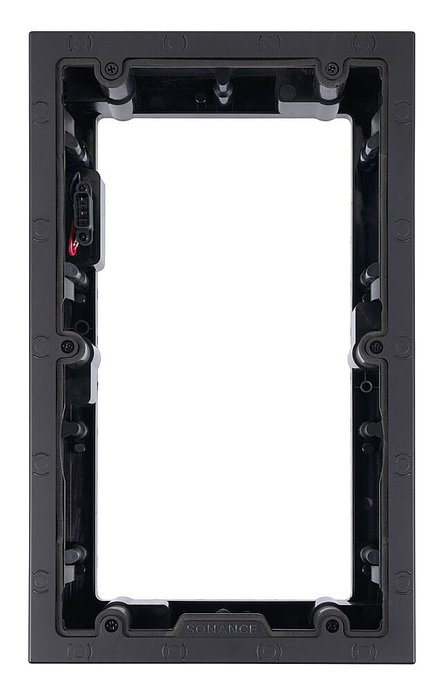 Sonance - VX82 RECTANGLE SINGLE SPEAKER - Visual Experience Series 8" 2-Way In Wall Speaker (Each) - Paintable White