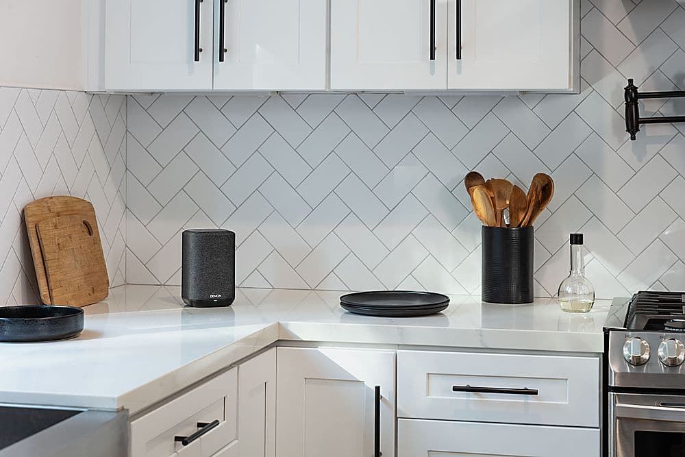 Denon - Home 150NV Smart Wireless Capability Powered Speaker - Black
