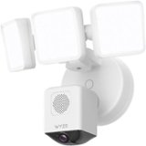 Wyze - Floodlight Camera Pro, 3000 Lumen LEDs, 180° Wide View, 2k HD Outdoor Wi-Fi Floodlight Home Security Camera - White