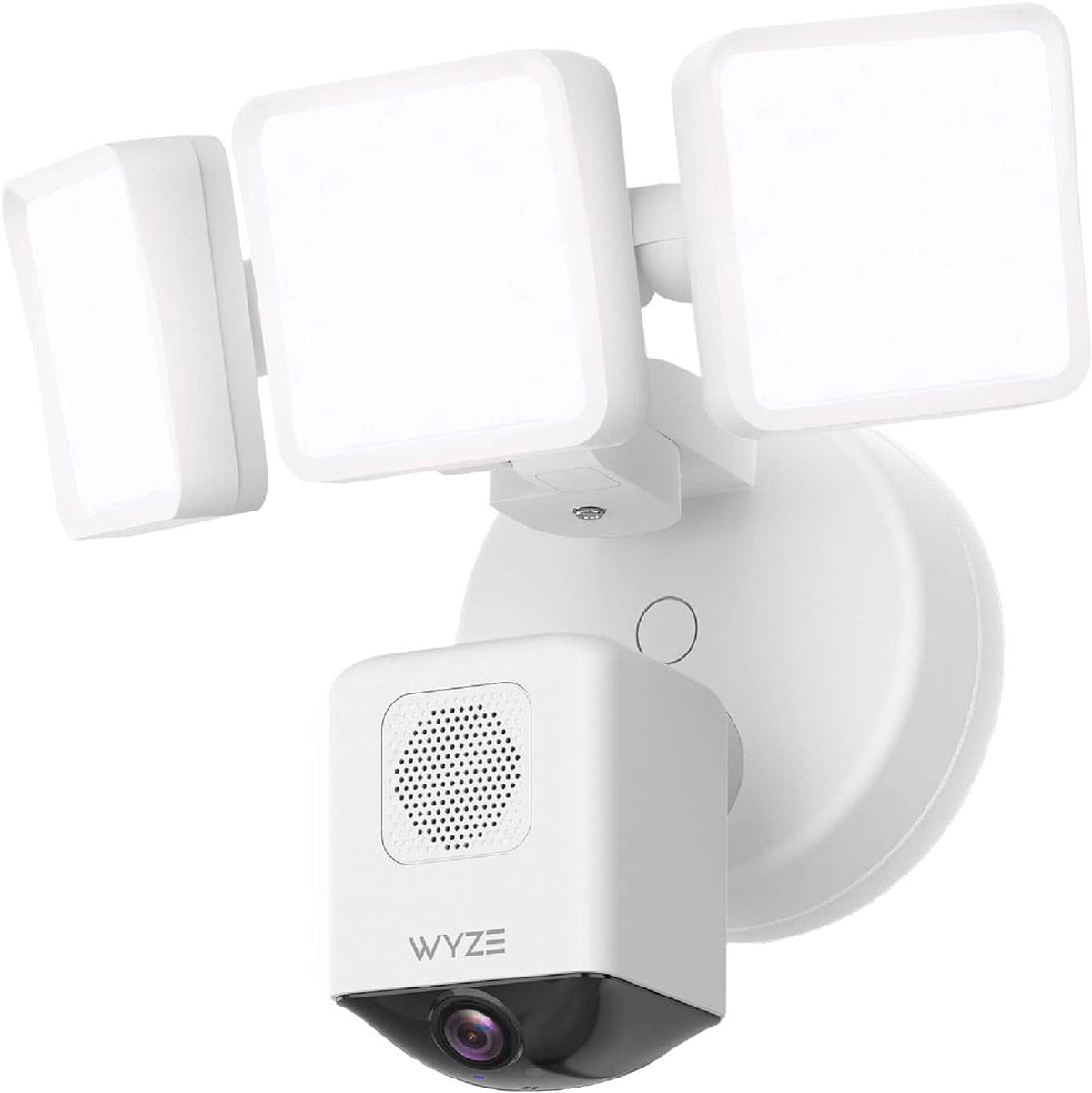Wyze - Floodlight Camera Pro, 3000 Lumen LEDs, 180° Wide View, 2k HD Outdoor Wi-Fi Floodlight Home Security Camera - White