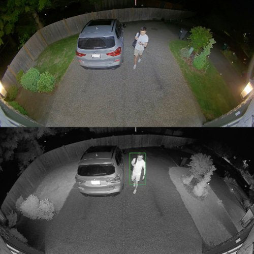 Wyze - Floodlight Camera Pro, 3000 Lumen LEDs, 180° Wide View, 2k HD Outdoor Wi-Fi Floodlight Home Security Camera - White