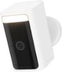Wyze - Battery Cam Pro 2k HDR Wireless Outdoor/Indoor WiFi Security Camera with Motion Detection and Two-Way Audio - White