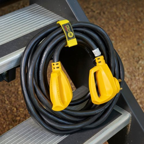 Wrap-It Storage - Quick-Straps - 12-inch (3-Pack) - Weatherproof Hook and Loop Strap - Yellow