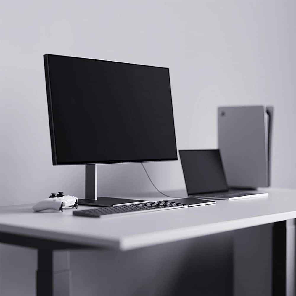 Dough - Spectrum One 27" LCD 144-Hz Gaming Monitor with USB-C Dock and Spectrum Monitor Stand Kit - Glossy