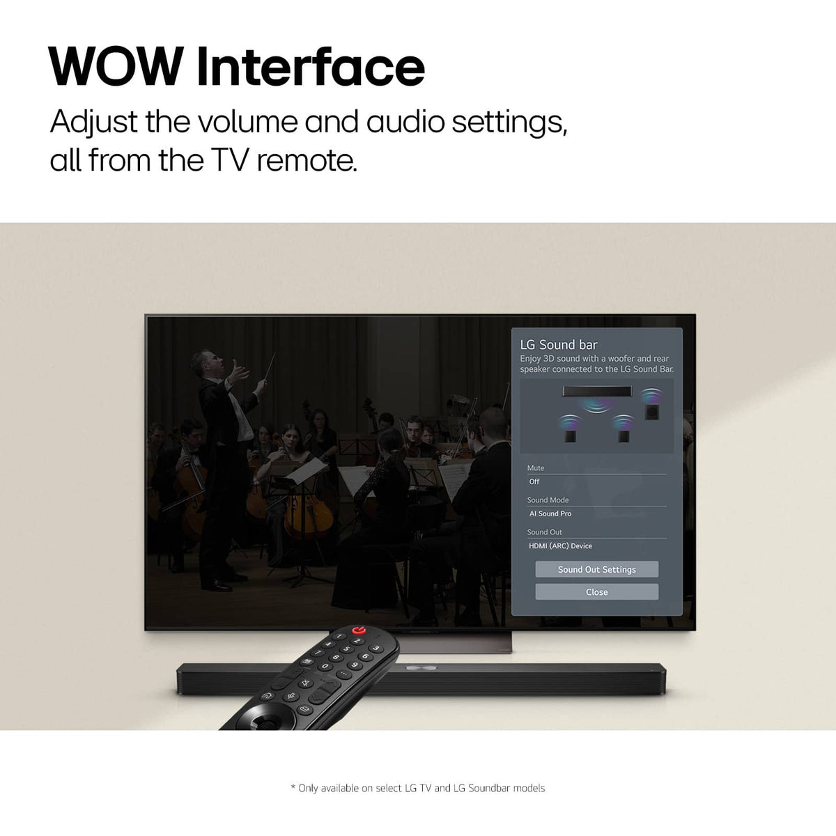 LG - 5.1-Channel S60TR Home Theater Soundbar with Wireless Subwoofer and Rear Speakers, Dolby Audio - Black