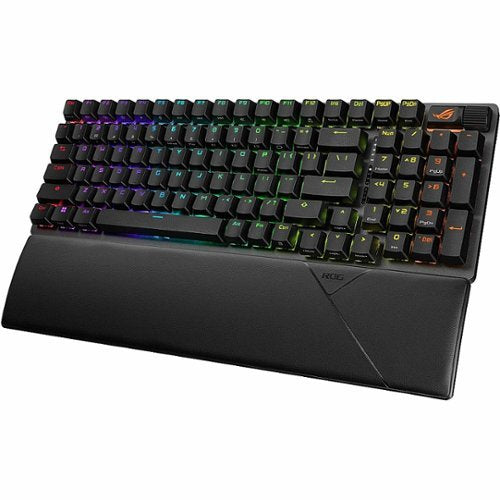 ASUS - ROG Strix Scope II 96 96% Wireless Mechanical Gaming Keyboard with Hot-Swappable ROG NX Snow Switches - Black