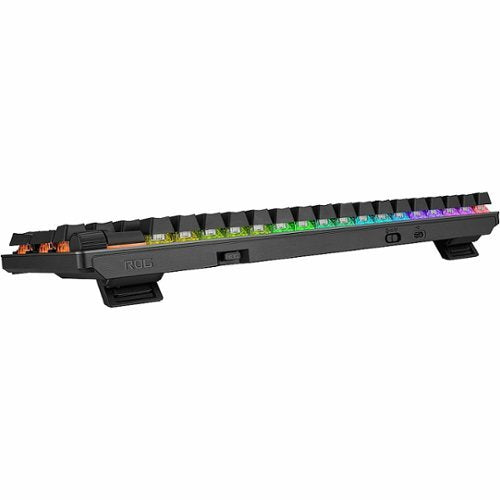 ASUS - ROG Strix Scope II 96 96% Wireless Mechanical Gaming Keyboard with Hot-Swappable ROG NX Snow Switches - Black
