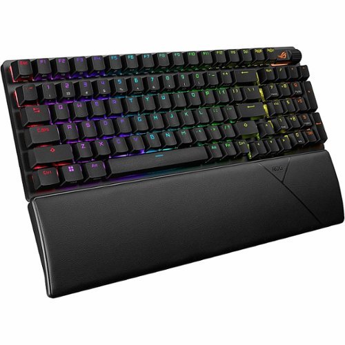 ASUS - ROG Strix Scope II 96 96% Wireless Mechanical Gaming Keyboard with Hot-Swappable ROG NX Snow Switches - Black