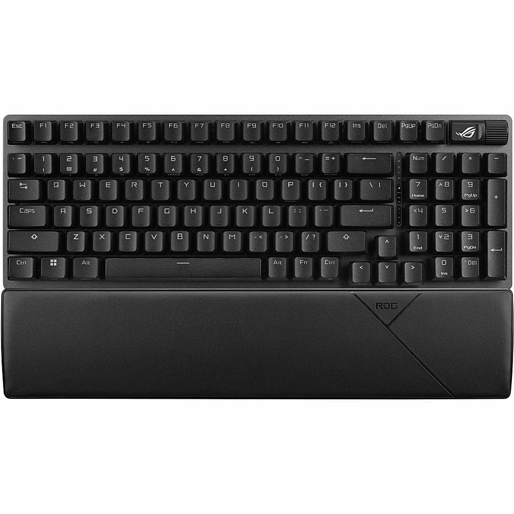 ASUS - ROG Strix Scope II 96 96% Wireless Mechanical Gaming Keyboard with Hot-Swappable ROG NX Snow Switches - Black