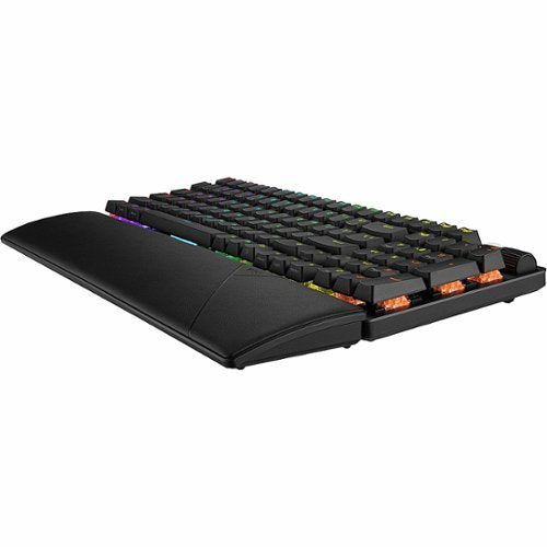 ASUS - ROG Strix Scope II 96 96% Wireless Mechanical Gaming Keyboard with Hot-Swappable ROG NX Snow Switches - Black