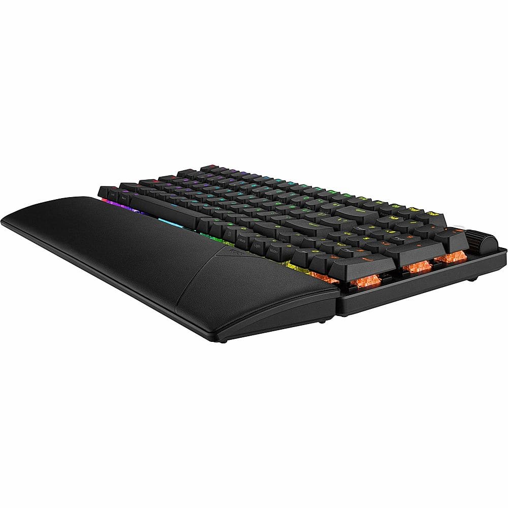 ASUS - ROG Strix Scope II 96 96% Wireless Mechanical Gaming Keyboard with Hot-Swappable ROG NX Snow Switches - Black