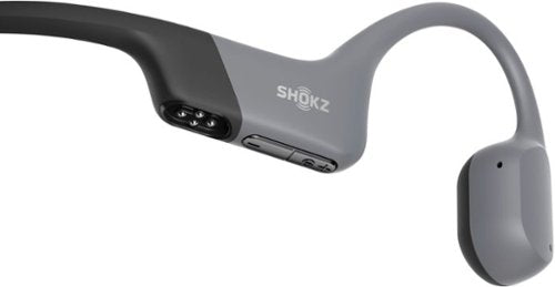 Shokz - OpenSwim Pro Wireless Bone Conduction Open-Ear Bluetooth Sports Headphones - Gray