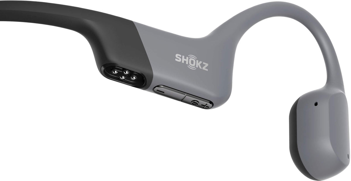 Shokz - OpenSwim Pro Wireless Bone Conduction Open-Ear Bluetooth Sports Headphones - Gray