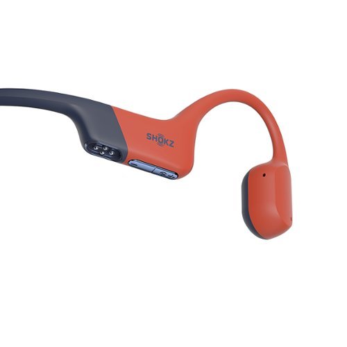 Shokz - OpenSwim Pro Wireless Bone Conduction Open-Ear Bluetooth Sports Headphones - Red
