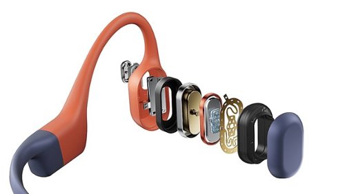Shokz - OpenSwim Pro Wireless Bone Conduction Open-Ear Bluetooth Sports Headphones - Red