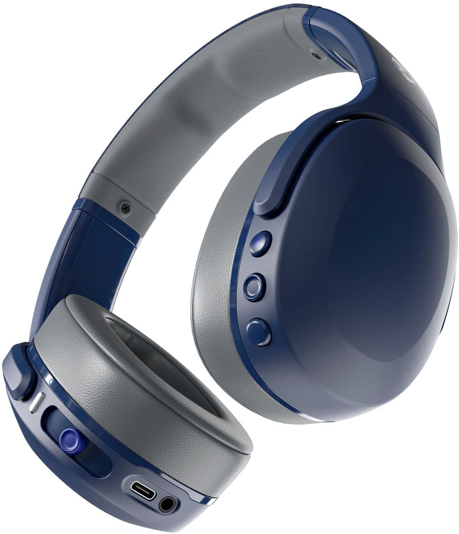 Skullcandy - Crusher Evo Over-the-Ear Wireless Headphones - Midnight Blue