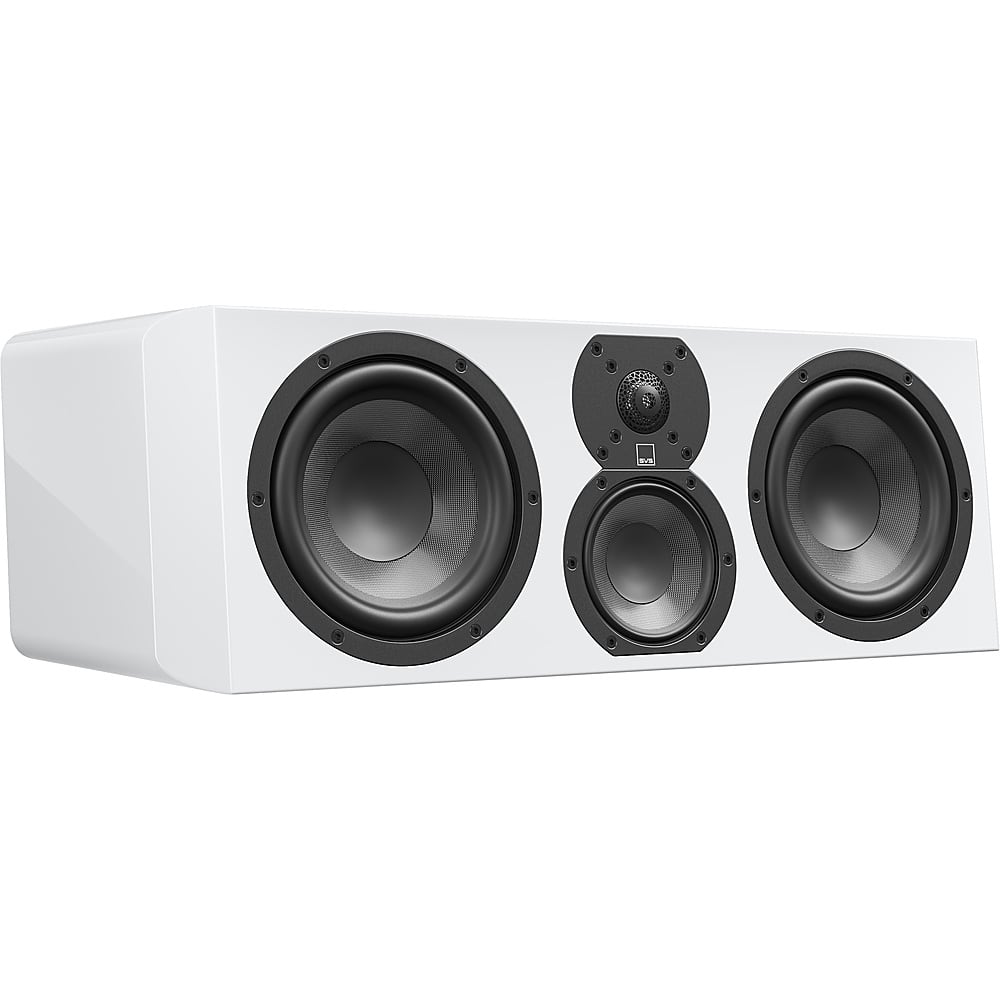 SVS - Ultra Evolution Center 3-Way Speaker (Each) - Piano Gloss White