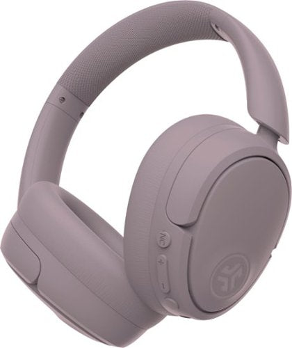 JLab - JBuds Lux ANC Wireless Bluetooth Over-Ear Headphones with Active Noise Cancelling, Spatial Audio & 70+ Hour Battery - Mauve