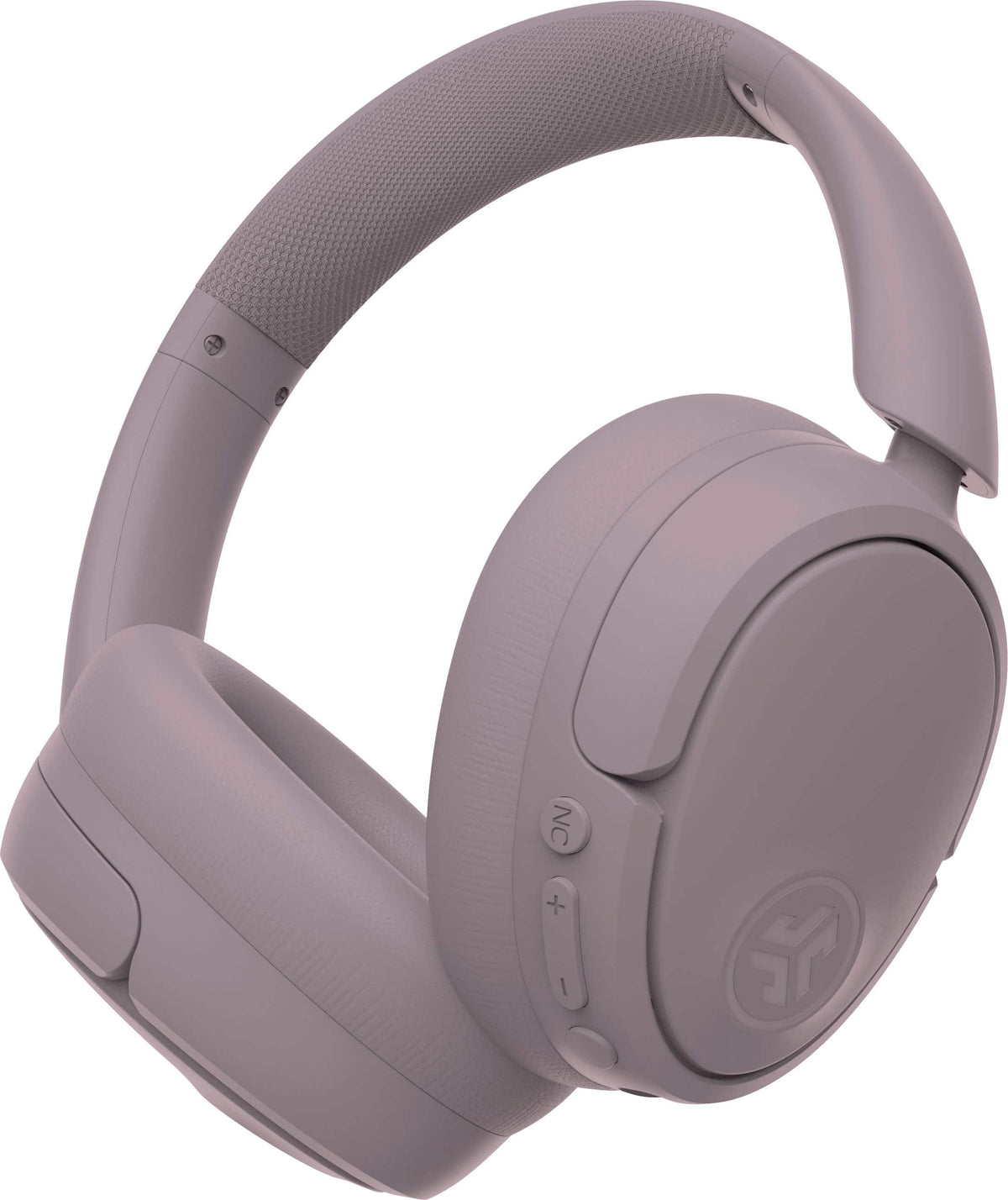 JLab - JBuds Lux ANC Wireless Bluetooth Over-Ear Headphones with Active Noise Cancelling, Spatial Audio & 70+ Hour Battery - Mauve