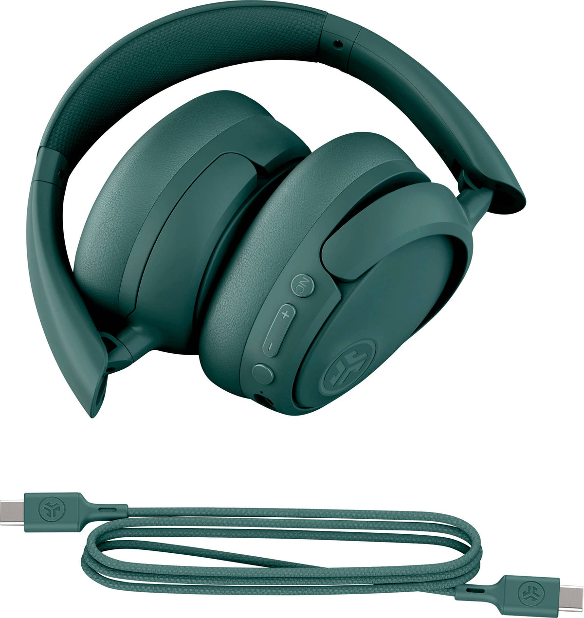 JLab - JBuds Lux ANC Wireless Bluetooth Over-Ear Headphones with Active Noise Cancelling, Spatial Audio & 70+ Hour Battery - Sage