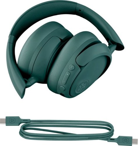 JLab - JBuds Lux ANC Wireless Bluetooth Over-Ear Headphones with Active Noise Cancelling, Spatial Audio & 70+ Hour Battery - Sage