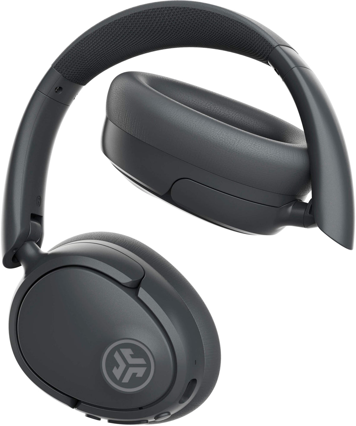 JLab - JBuds Lux ANC Wireless Bluetooth Over-Ear Headphones with Active Noise Cancelling, Spatial Audio & 70+ Hour Battery - Graphite