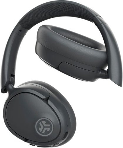 JLab - JBuds Lux ANC Wireless Bluetooth Over-Ear Headphones with Active Noise Cancelling, Spatial Audio & 70+ Hour Battery - Graphite