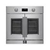 Forno Appliances - Asti 30 in. Single Electric Convection Wall Oven with French Doors - Stainless Steel