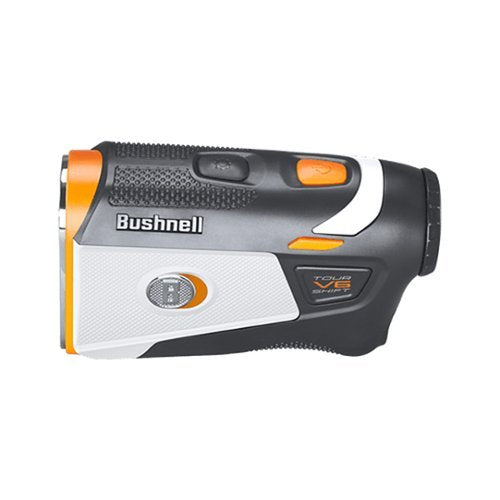 Bushnell - Tour V6 Shift Patriot Pack Golf Rangefinder - White/Orange