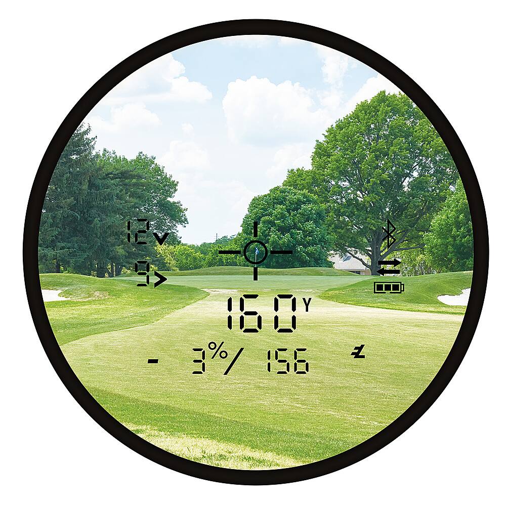Bushnell - ProX3+ GPS Golf Rangefinder - Black