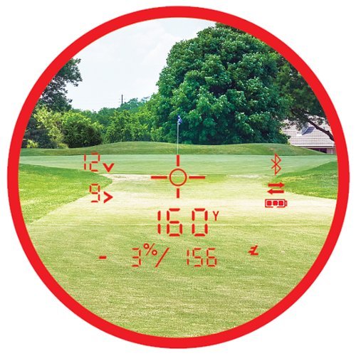 Bushnell - ProX3+ GPS Golf Rangefinder - Black