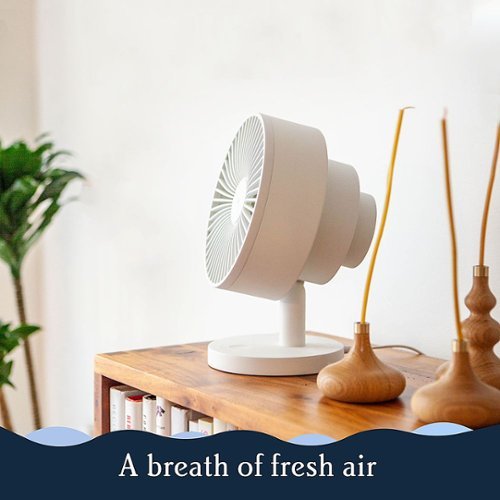 Windmill - Smart Whisper-Quiet Air Circulator and Fan with 5 speeds and Remote - Marine