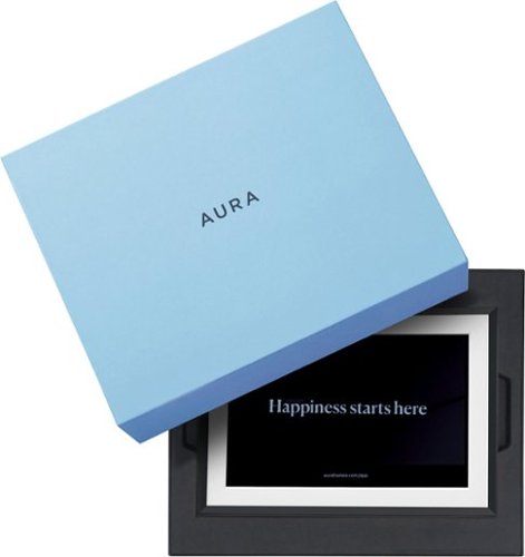 Aura Home - Carver 10" Digital Wifi Frame - Matted Gravel