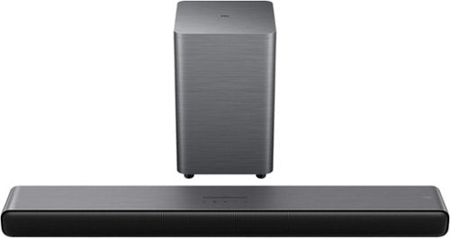 TCL - S55H 2.1 Channel S-Class Soundbar with Wireless Subwoofer, Dolby Atmos - Black