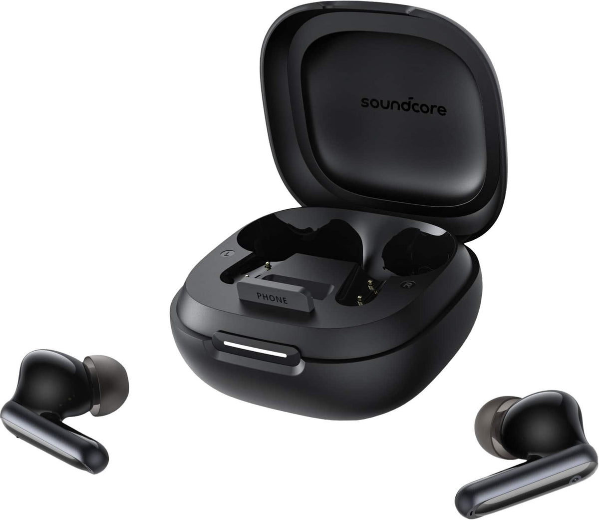 Soundcore - by Anker P40i Noise Canceling True Wireless Earbud Headphones - Black