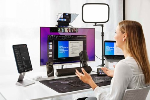 Elgato - Prompter - All-in-One Teleprompter with Built-in Screen - Black